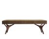 Crescent Bench Series 60 in Natural Walnut