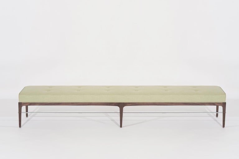 Linear Bench in Natural Walnut Series 96
