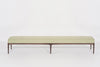 Linear Bench in Natural Walnut Series 96