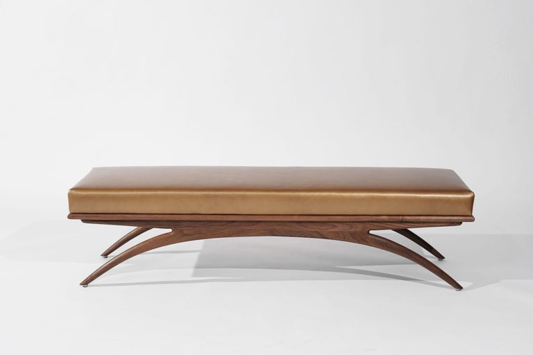 Convex Bench Series 72 in Natural Walnut