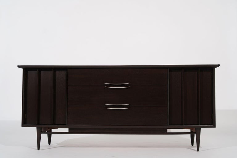 Eloquence Credenza in Dark Walnut by Kent Coffey, circa 1950s