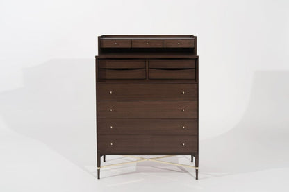 Paul McCobb Gentleman's Chest of Drawers in Mahogany, circa 1950s