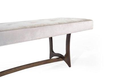 Forma Bench in Walnut