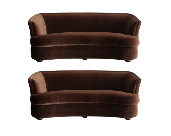 Set of Two Swedish Cabinet-Maker Sofas, Circa 1960s