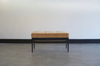 Linear Bench in Black Ceruse Series 36