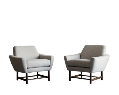 Set of 1960s Fredrik Kayser Modern Modern Lounge Chairs, Model 880