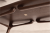 ICO Console Table — Dark Walnut Floor Sample | Ready to Ship
