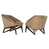Modernist Sculptural Lounge Chairs by Erwin Lambeth, C. 1950s