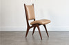 Set of Six Vladimir Kagan Sculpted Sling Dining Chairs, Model VK 101