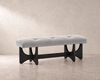 Artisanal Bench Series 48 in Blackout Oak