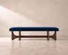 Artisanal Bench Series 72 in Dark Walnut