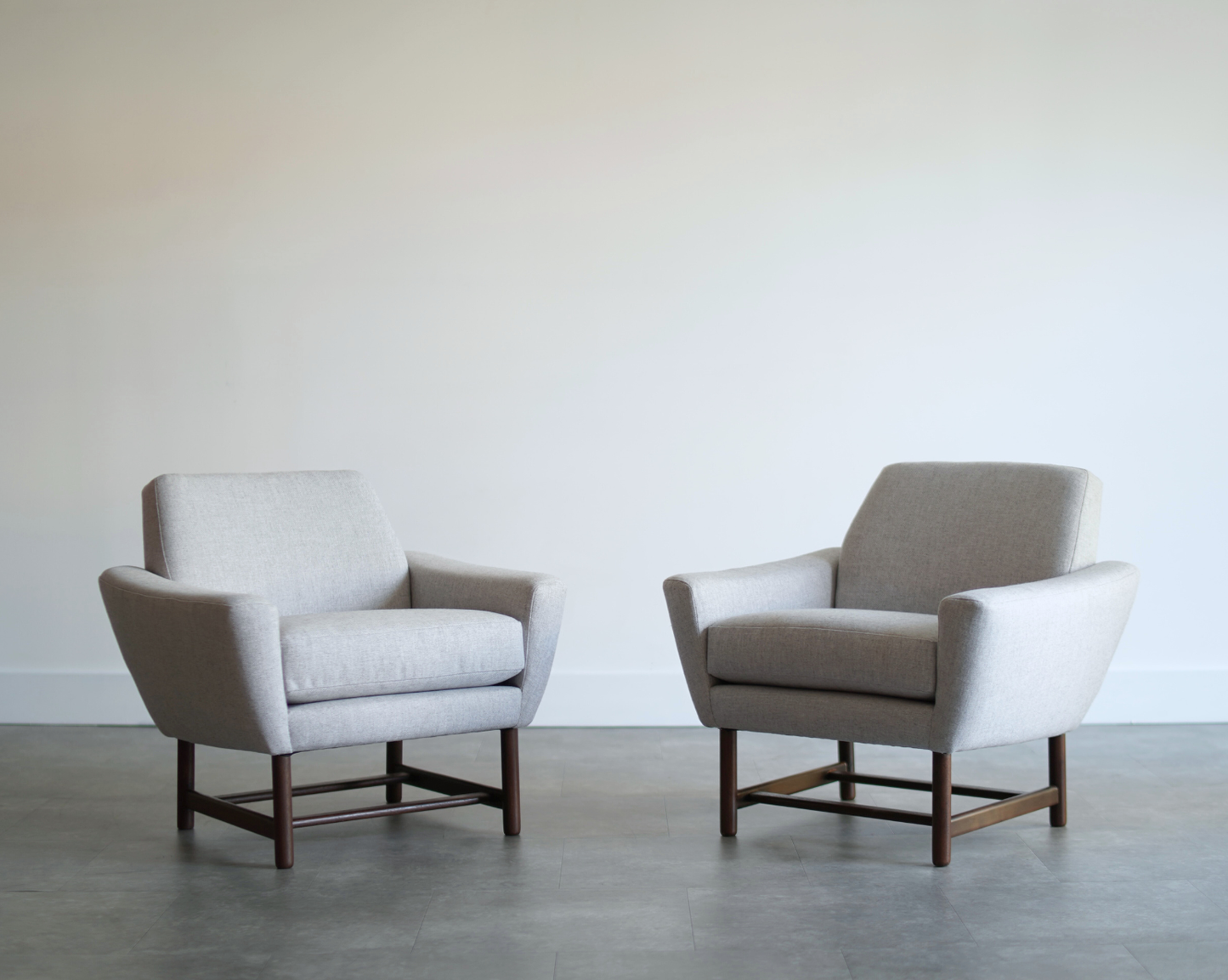Set of 1960s Fredrik Kayser Modern Modern Lounge Chairs, Model 880