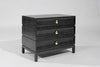 Stacked Nightstands in Black Ceruse