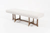 Forma Bench in Natural Walnut