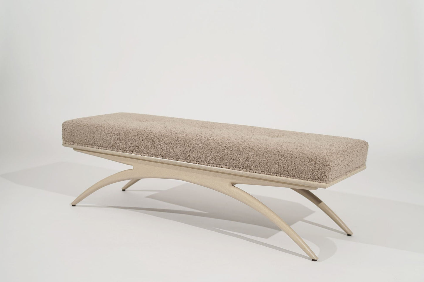 Convex Bench Series 60 in White Oak