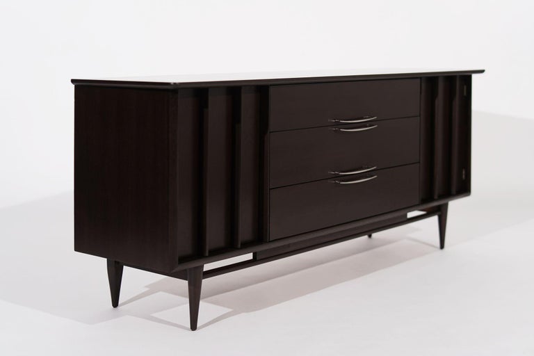 Eloquence Credenza in Dark Walnut by Kent Coffey, circa 1950s