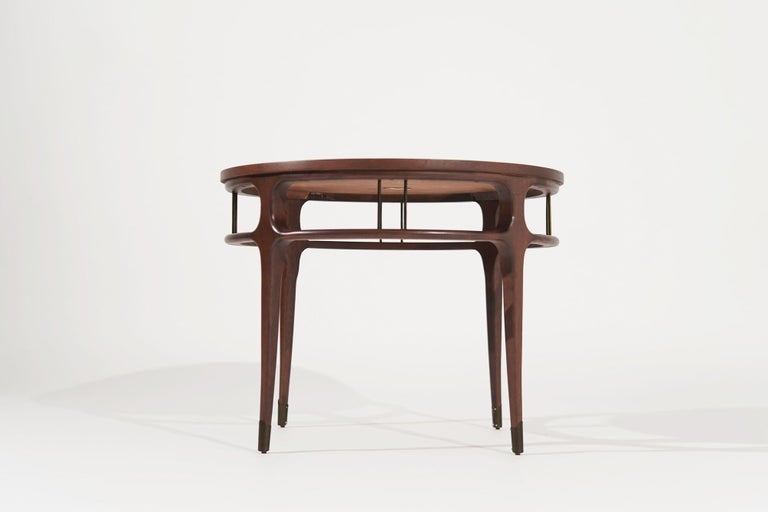 Mid-Century Modern Occasional Table in Walnut, circa 1960s