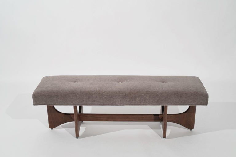 Artisanal Bench in Special Walnut