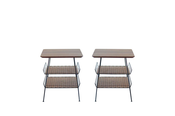 Industrial Set of End Tables by Tony Paul, C. 1960s