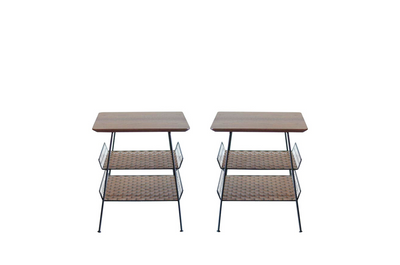 Industrial Set of End Tables by Tony Paul, C. 1960s