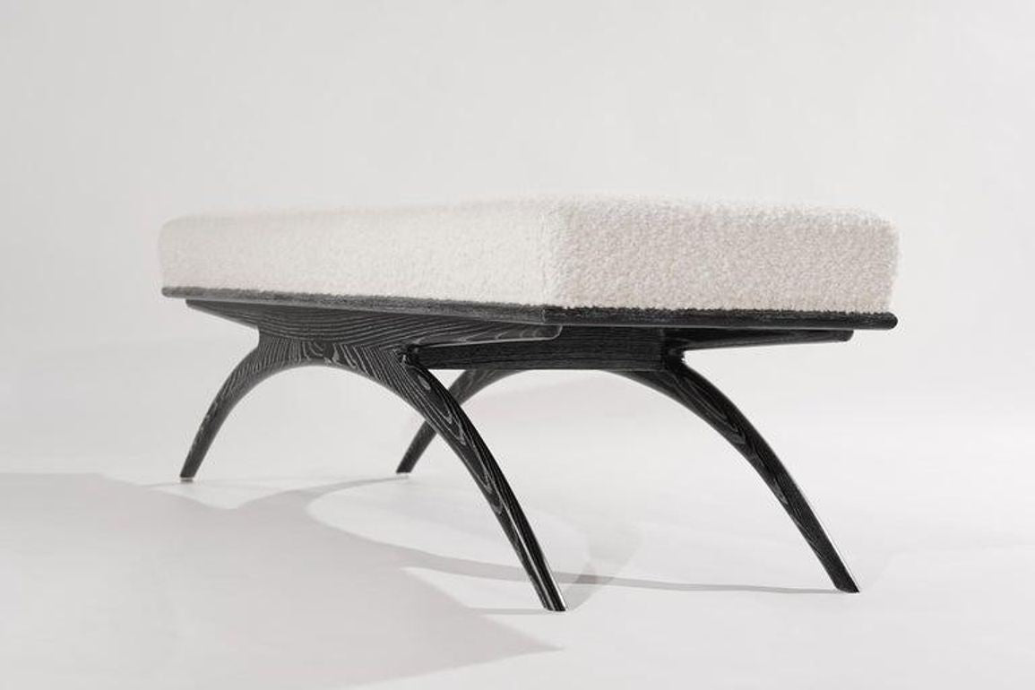 Convex Bench Series 60 in Black Ceruse