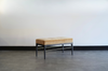 Linear Bench in Black Ceruse Series 36