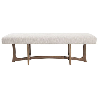 Forma Bench in Natural Walnut