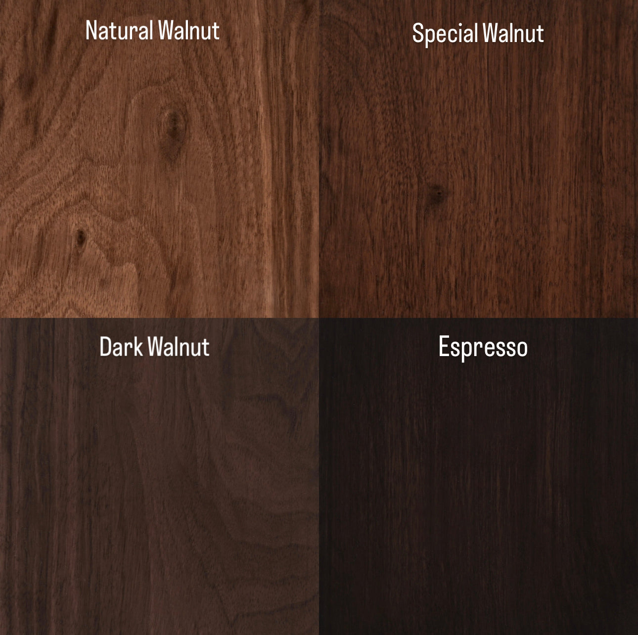 Gazelle Dining Table Series 48 in Special Walnut