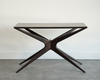 Gazelle Console Table in Espresso Walnut Series 48