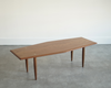 Scandinavian Teak Coffee Table by Yngve Ekström for Dux, 1950s