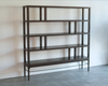 Linear Bookcase in Espresso Walnut