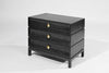 Stacked Nightstands in Black Ceruse