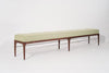 Linear Bench in Natural Walnut Series 96