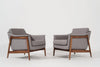 Set of Teak Lounge Chairs by Folke Ohlsson for Dux, Sweden, circa 1950s