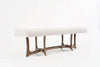 Forma Bench in Natural Walnut