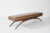 Convex Bench Series 72 in Matte Natural Walnut