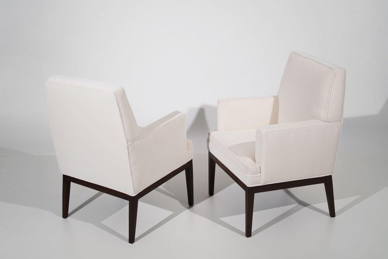 Set of Club Chairs in Mohair by Jens Risom, C. 1960's