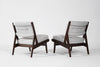 Rare Slipper Chairs by Jens Risom for Risom, Inc. C. 1950s