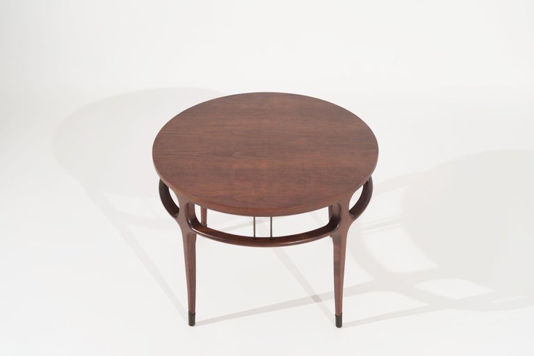 Mid-Century Modern Occasional Table in Walnut, circa 1960s