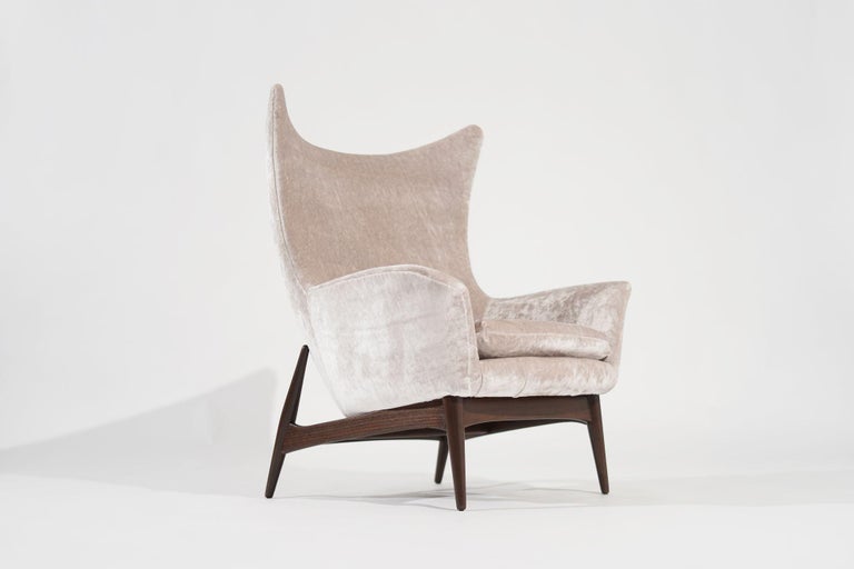 Scandinavian Modern Egg Chair by H.W. Klein for Bramin Moble, C. 1950s