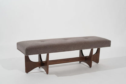 Artisanal Bench in Special Walnut