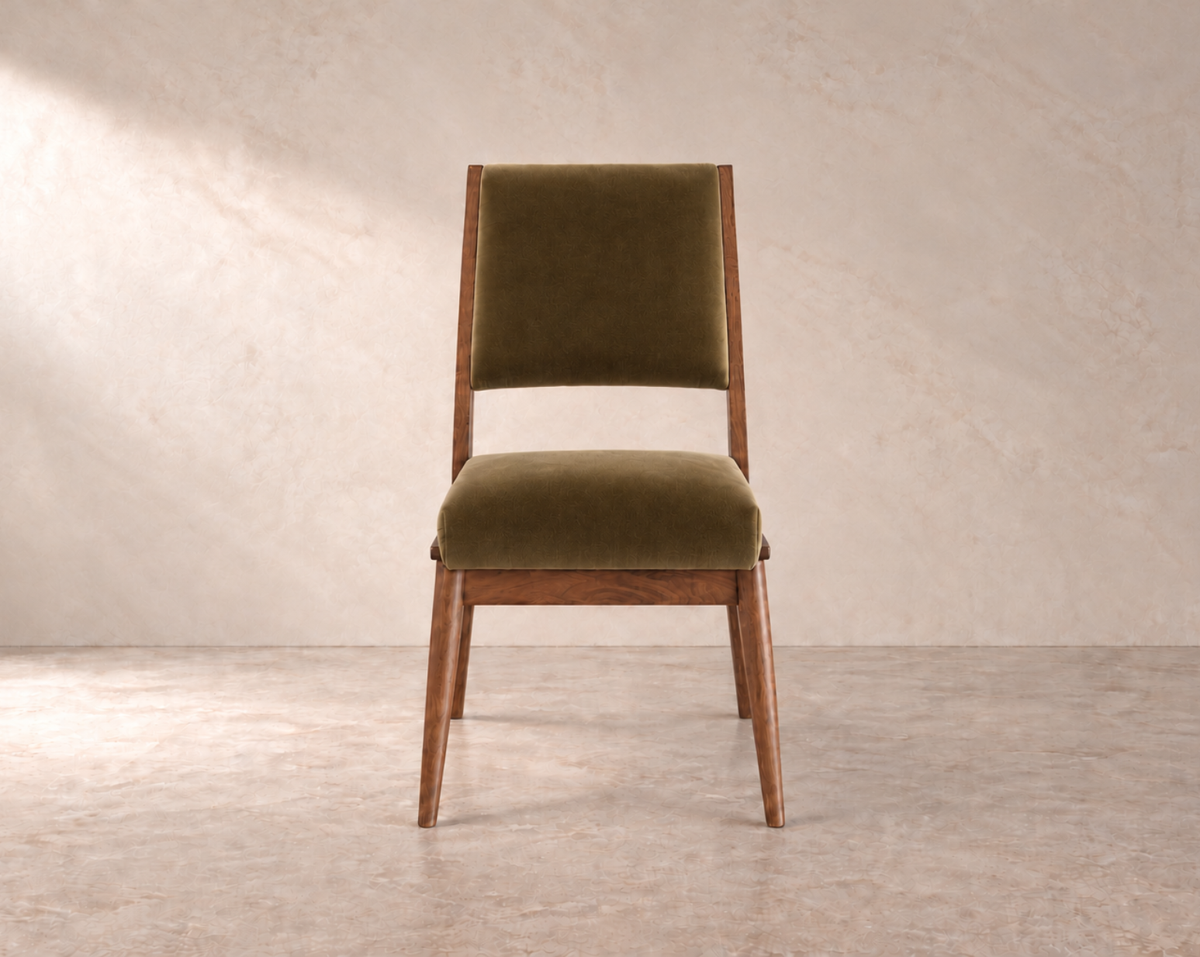 Parisiano Dining Chair in Natural Walnut