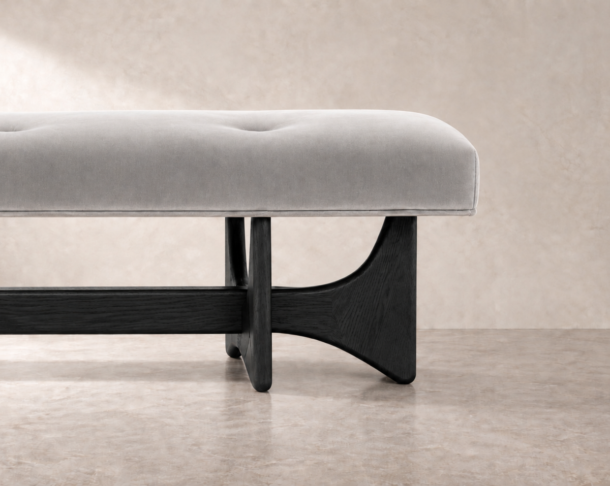 Artisanal Bench Series 48 in Blackout Oak