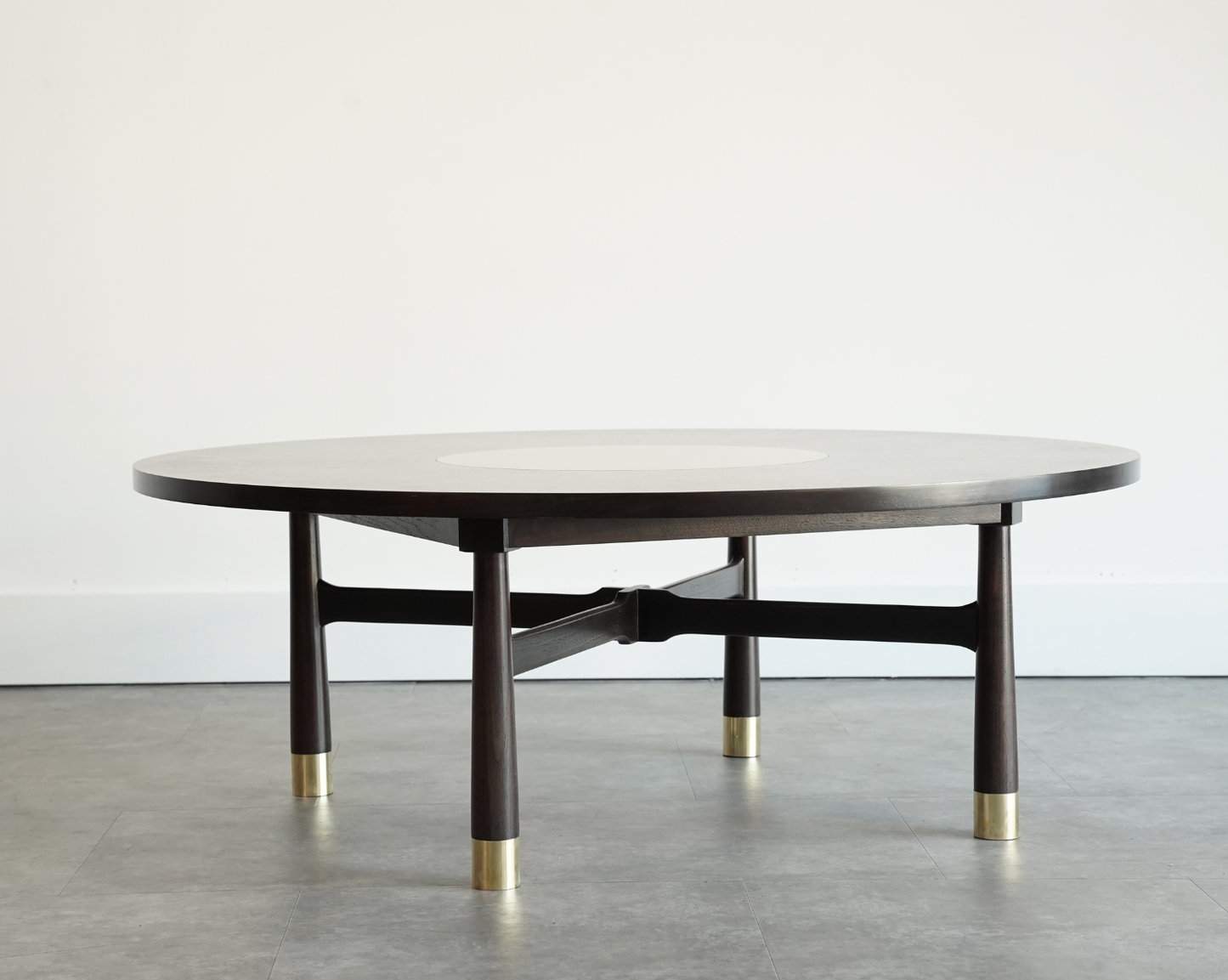 Medallion Coffee Table in Espresso Walnut