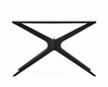 Gazelle Console Table in Blackout Oak Series 48