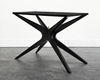 Gazelle Console Table in Blackout Oak Series 48