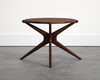 Gazelle End Table in Natural Walnut Petite