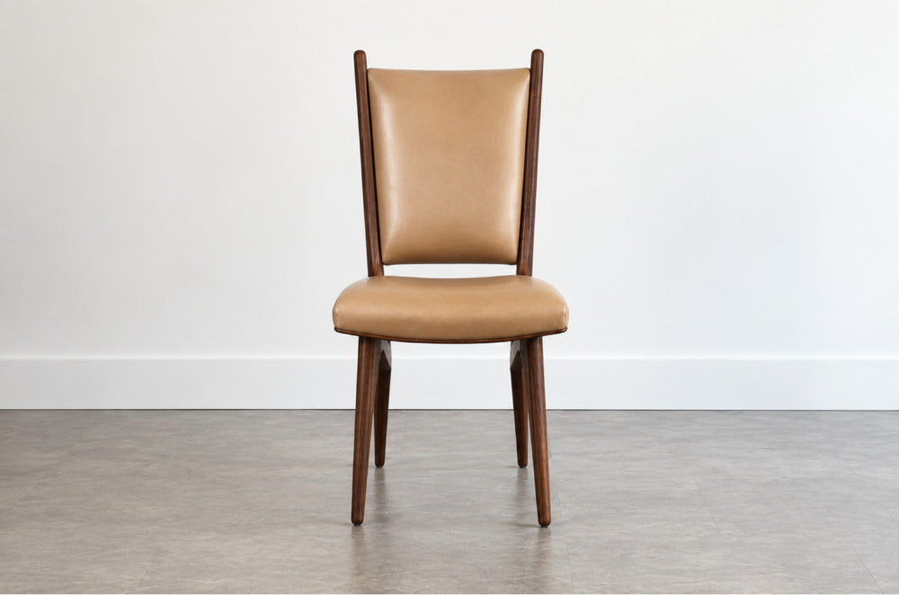 Set of Six Vladimir Kagan Sculpted Sling Dining Chairs, Model VK 101