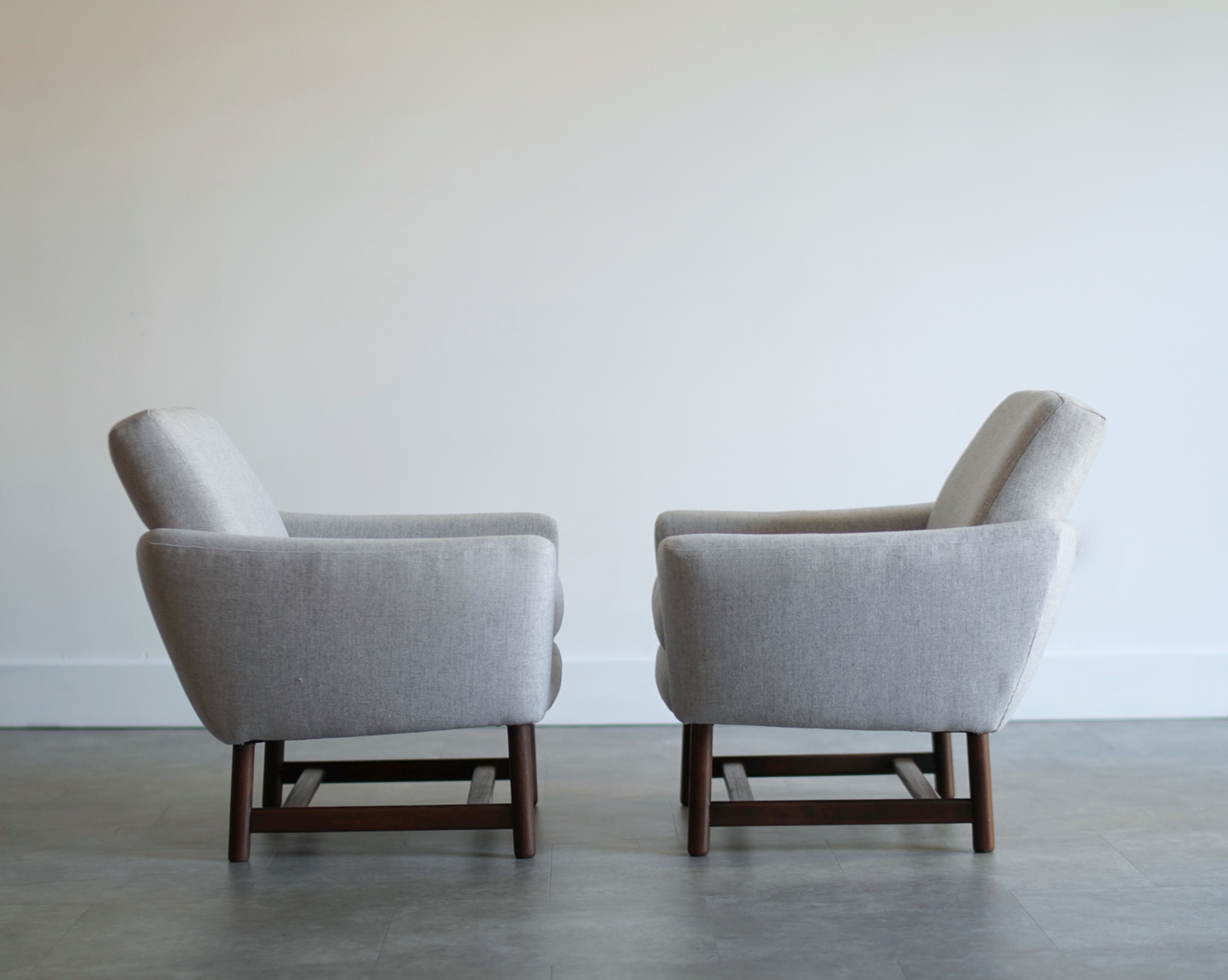Set of 1960s Fredrik Kayser Modern Modern Lounge Chairs, Model 880