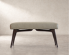 Sculptural ICO Bench Series 36 in Espresso Walnut